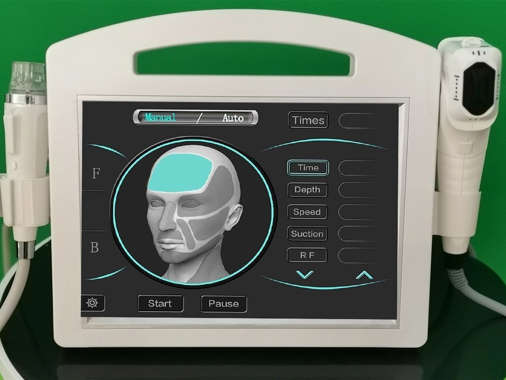 4D Radio Frequency RF Microcrystals machine for face