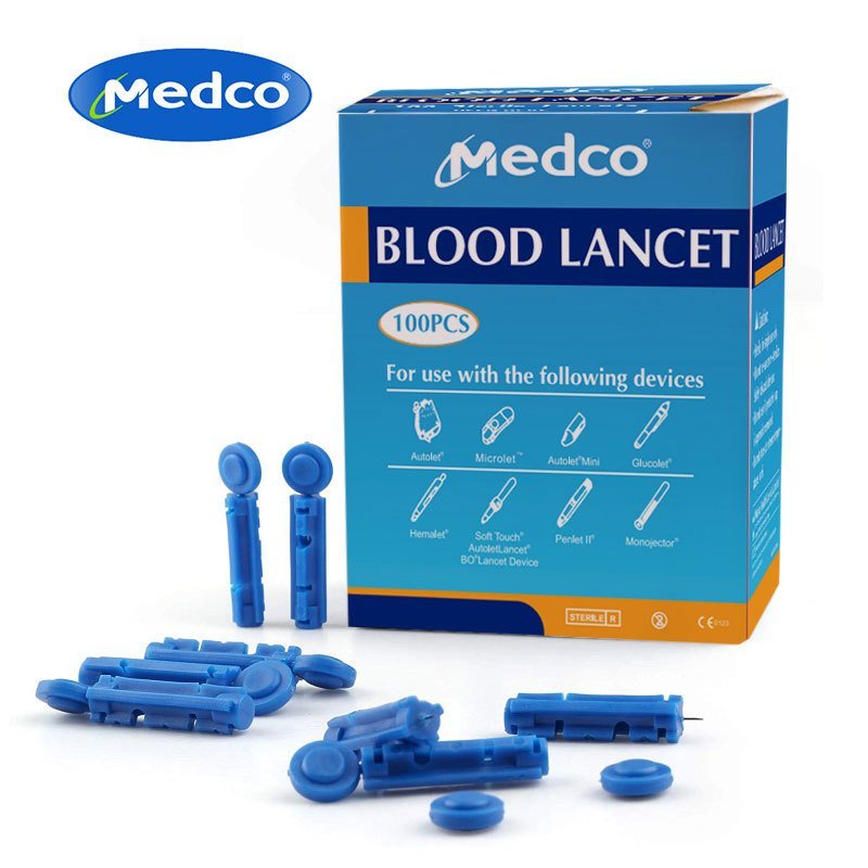 Wholesale Cheap Price High Quality Disposable Sterile Safty Twist Blood Lancet 21G-30G