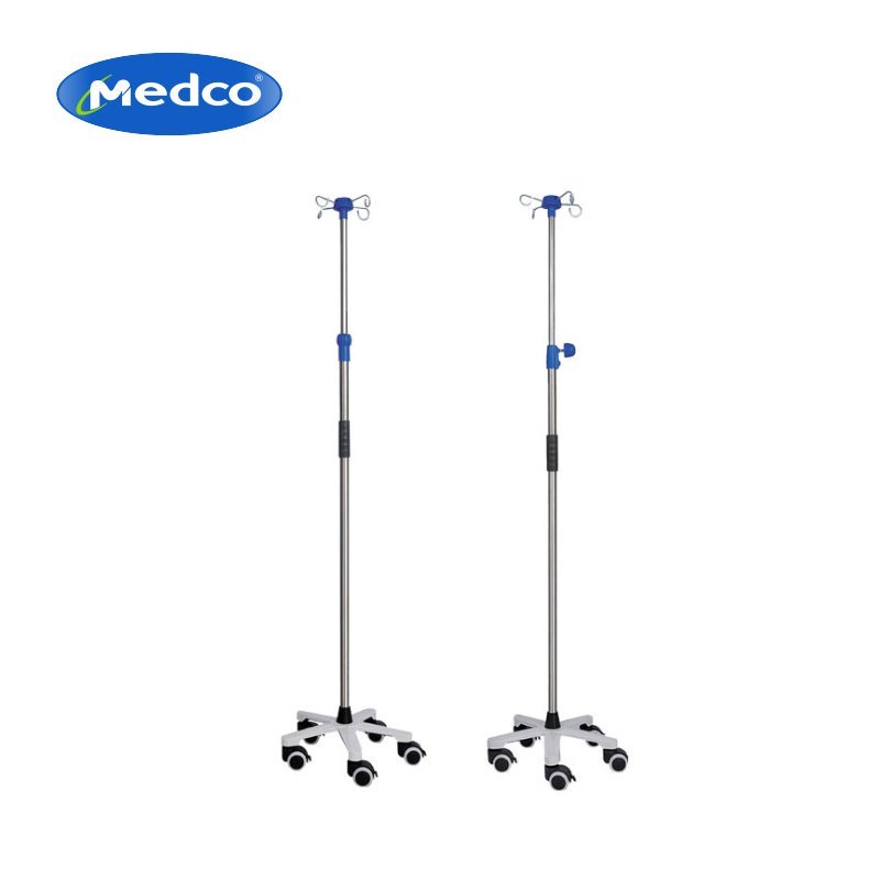 Hot sell Infusion stand iv Set Stainless steel movable I.V infusion stand