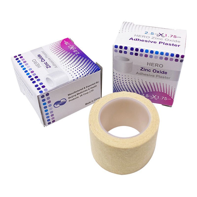 Hot selling medical consumables disposable surgical zinc oxide adhesive tape