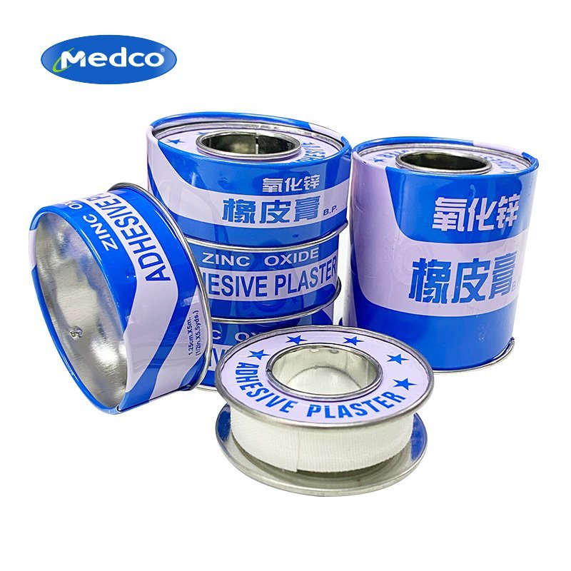 Wholesale Protective bandage Tinplate Zinc Oxide Adhesive Plaster