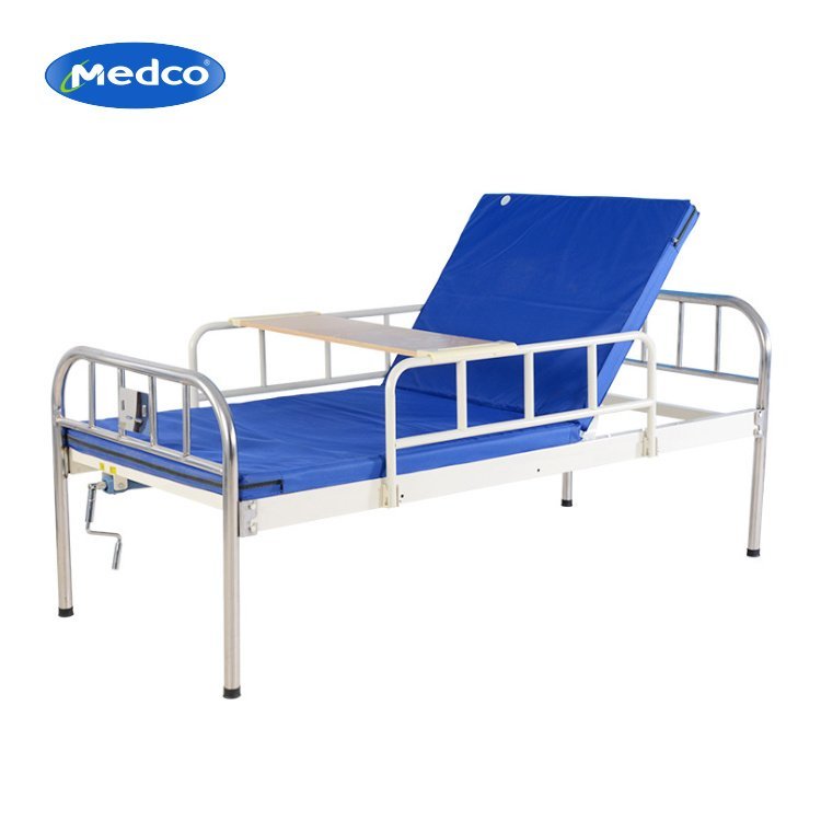Cheap Price Single Crank Hospital Bed Manual Hospital Use Medical Bed