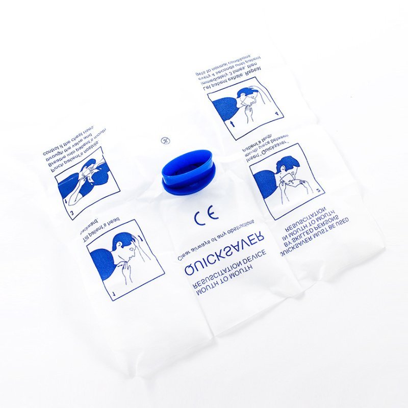One-on-one disposable cardiopulmonary resuscitation mask