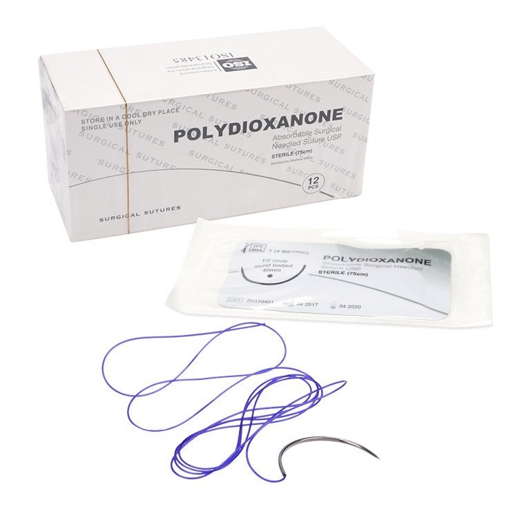 Top quality cheap price disposable surgical suture with needle