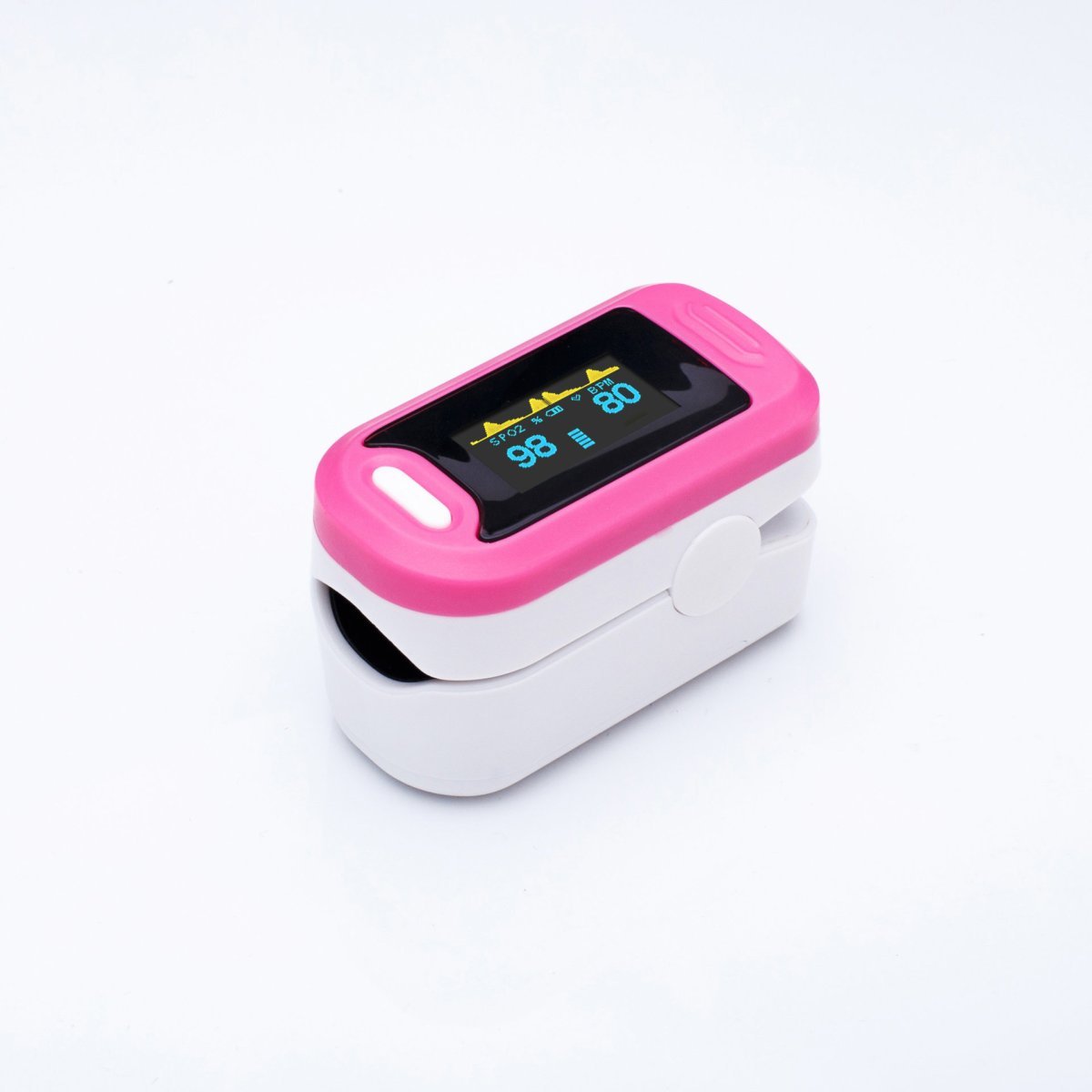 OLED screen new technology multiple color hot sale finger pulse oximeter