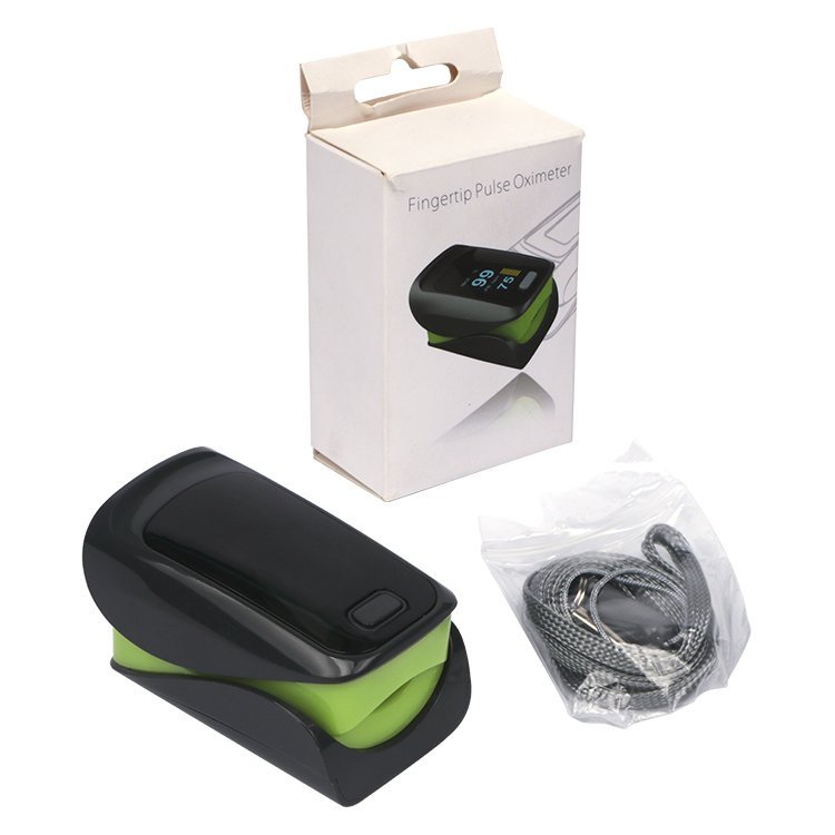 LED Display Panel Intelligent Real-time Monitoring Portable Colorful Fingertip Pulse oximeter