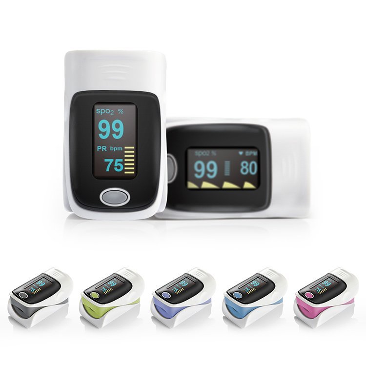 OLED screen new technology multiple color hot sale finger pulse oximeter 2