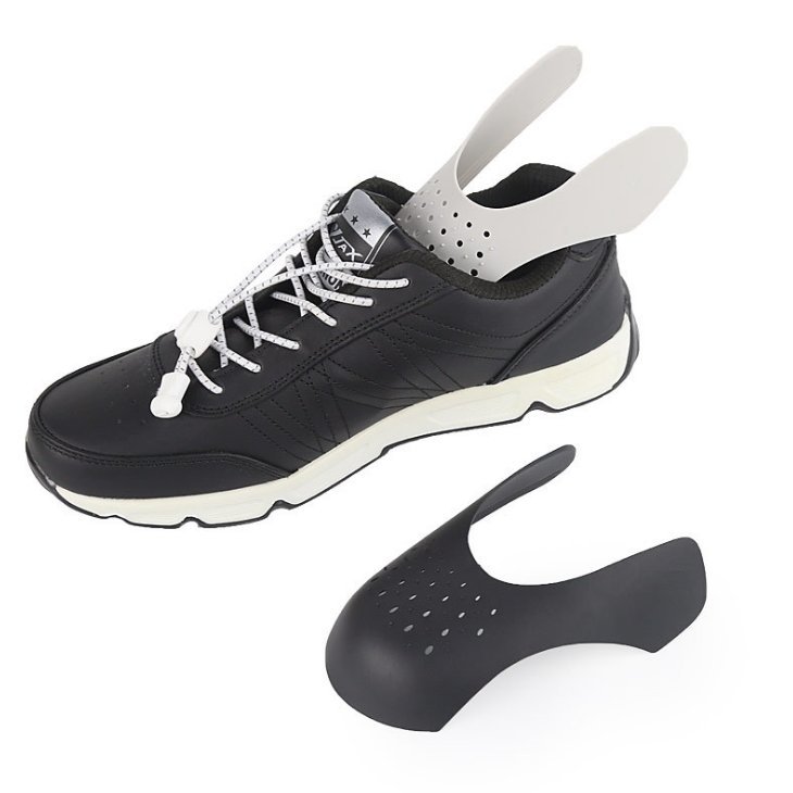 PE TPR sneaker shields shoe trees protector Against Shoe Creases with box