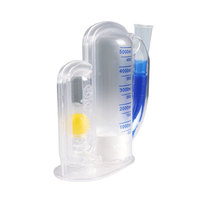 3000 cc large volume breathing exercise Respiratory Trainer with 1 ball