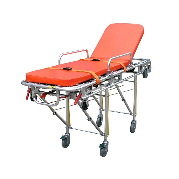 Ambulance transfer patient hospital good quality trolley stretcher