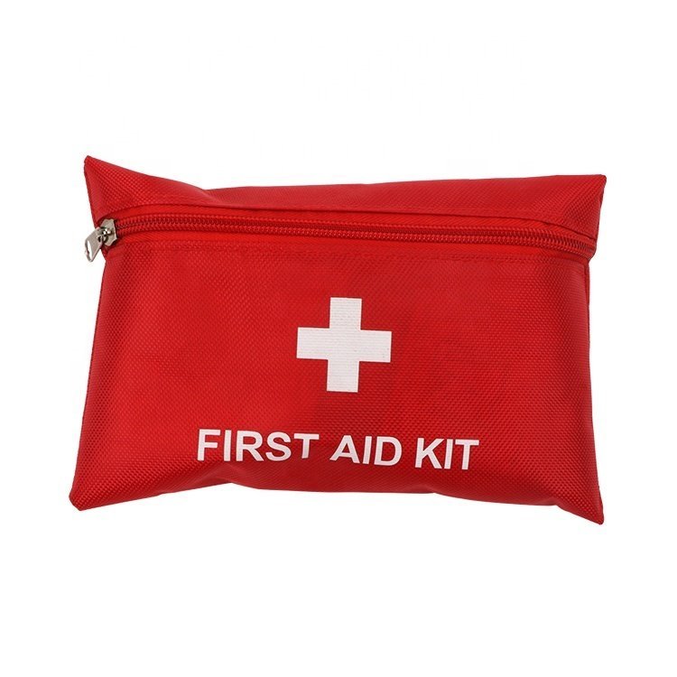 MK-118C CE IS0 Approved Medical Outdoor Emergency 12 set First Aid Kit Bag Emergency OEM First Aid Bag